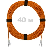 Патч-корд оптический ENGINOVA LC/UPC-LC/UPC MM (OM2) 3mm duplex LSZH, 40 м ENG-PC-DX-2LCU-OM2-40m-LSZH-OR