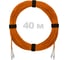 Патч-корд оптический ENGINOVA LC/UPC-LC/UPC MM (OM2) 3mm duplex LSZH, 40 м ENG-PC-DX-2LCU-OM2-40m-LSZH-OR 1