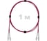 Патч-корд оптический ENGINOVA LC/UPC-LC/UPC MM (OM4) 2mm duplex LSZH, 1 м ENG-PC2.0-DX-2LCU-OM4-1m-LSZH-MG 1