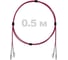 Патч-корд оптический ENGINOVA LC/UPC-LC/UPC MM (OM4) 2mm duplex LSZH, 0.5 м ENG-PC2.0-DX-2LCU-OM4-0.5m-LSZH-MG 1