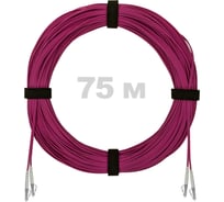 Патч-корд оптический ENGINOVA LC/UPC-LC/UPC MM (OM4) 3mm duplex LSZH, 75 м ENG-PC-DX-2LCU-OM4-75m-LSZH-MG