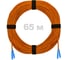 Патч-корд оптический ENGINOVA SC/UPC-SC/UPC MM (OM2) 3mm duplex LSZH, 65 м ENG-PC-DX-2SCU-OM2-65m-LSZH-OR 1