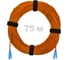 Патч-корд оптический ENGINOVA SC/UPC-SC/UPC MM (OM2) 2mm duplex LSZH, 75 м ENG-PC2.0-DX-2SCU-OM2-75m-LSZH-OR 1