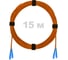 Патч-корд оптический ENGINOVA SC/UPC-SC/UPC MM (OM2) 3mm duplex LSZH, 15 м ENG-PC-DX-2SCU-OM2-15m-LSZH-OR 1