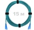 Патч-корд оптический ENGINOVA SC/UPC-SC/UPC MM (OM3) 2mm duplex LSZH, 15 м ENG-PC2.0-DX-2SCU-OM3-15m-LSZH-AQ 1