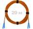 Патч-корд оптический ENGINOVA SC/UPC-SC/UPC MM (OM2) 3mm duplex LSZH, 20 м ENG-PC-DX-2SCU-OM2-20m-LSZH-OR 1