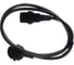 Кабель питания Cablexpert (Schuko- C13, 6А, черный, с заземлением, 1м) PC-186-1M 4