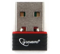 Сетевой микро адаптер Gembird WiFi 150 Мбит, USB, 802.11b/g/n WNP-UA-007