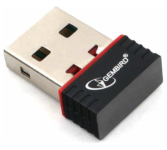 Сетевой микро адаптер Gembird WiFi 150 Мбит, USB, 802.11b/g/n WNP-UA-007