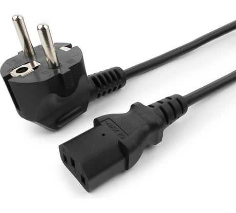 Шнур Power Cube ПВС-АП 31,00 S22C13-250-10-3 черн 3,0 м C13 3x1.00 10А с зазем-м RPC-186BLXL-PRO3