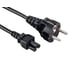 Кабель питания, сетевой шнур для ноутбука, монитора SICHUAN SANCHUANG ZHENGTENG TECHNOLOGY CO.,LTD, C5, 3pin, 220V, 1.0 метра, чёрный (кратно 5шт) ВИ220 1