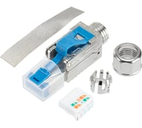Разъем RJ-45(8P8C) REXANT полевой заделки под витую пару FTP CAT6 (50 µ/ 50 микродюймов) PRO 02-0381