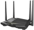 Двухдиапазонный Wi-Fi гигабитный VDSL/ADSL модем-маршрутизатор tenda V12 AC1200, 2,4/5 ГГц, до 1167 Мбит/с, LAN 3х1 Гбит/с, LAN/WAN 1х1 Гбит/с, 1хUSB 2.0, 1хRJ11 10000148375 3