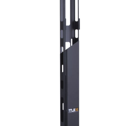 Кабельный вертикальный органайзер с крышкой TLK 33U, GY OV650C-2-33U-GY