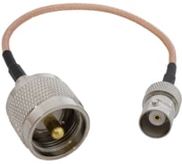 Переходник антенный RUICHI UHF-P/BNC-J RG316 15cm 124573