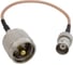 Переходник антенный RUICHI UHF-P/BNC-J RG316 15cm 124573 1