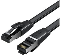 Патч-корд прямой VENTION SFTP cat.8 RJ45, 1м, плоский IKQBF