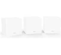 Трехдиапазонная гигабитная Wi-Fi Mesh система tenda MW12 (3-pack) АС2100, до 300 Мбит/с на 2,4 ГГц + до 867 Мбит/с на 5 ГГц, LAN 2x1Гбит/с, WAN 1x1 Гбит/с, 4 встроенные антенны 10000150105