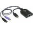 Адаптер ATEN KVM KVM DisplayPort USB, 50 метр., 1xUTP Cat5e, для подкл.комп.к перекл.KH15xxA/KH15xxAi/KL15xxAi/KH25xxA/KN21xxx/41xxx/11xxv/K KA7169-AX 1