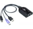 Адаптер ATEN КВМ, USB, HDMI c поддержкой Virtual Media, поддержка считывателя карт общего доступа и извлечения звука KA7188-AX 1