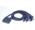Коммутатор ATEN 4-портовый, USB, VGA, аудио, кабельный, 0.9м,1.2м CS64US-AT 1