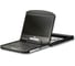 Консоль KVM CL3700NW-ATA-RG 1U укороченной глубины, Single Rail, с широкоэкранным ЖК-дисплеем 18.5" с разрешением Full HD 1920 x 1080 и интерфейс ATEN 00-00761692 2