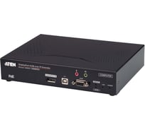 Удлинитель ATEN 4K KVM с доступом по IP, поддержкой одного DisplayPort-дисплея и функции PoE, передатчик 00-00761736
