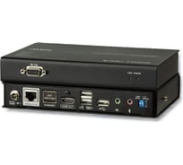 Удлинитель ATEN extender, KVM USB, HDMI+KBD MOUSE USB+AUDIO+RS232, 100 метр., 1xUTP Cat5e/HDBaseT, HDMI+2xMINIJACK+DB9+USB B-тип 3xUSB A-т CE820-ATA-G