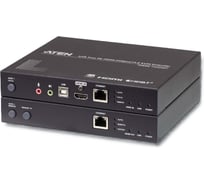 Удлинитель extender ATEN KVM USB, HDMI+KBD MOUSE USB+AUDIO+RS232+ETHERNET, 100 метр., 1xUTP Cat6 HDBaseT certified, HDMI+2xMINIJACK+DB9+US 00-01112016