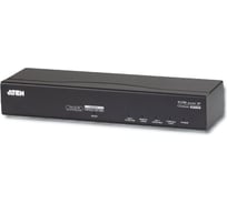Удлинитель ATEN IP KVM шлюз/extender, KVM+RS232+AUDIO DVI+USB, управл. по IP, Rackmount/Desktop, 2x10/100/1000 Base-T, с KVM-шнурами USB 1 CN8600-AT-G