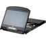 Переключатель ATEN KVM 1 user консоль LCD 18.5 = 4 cpu USB+HDMI+AUDIO, с KVM-шнурами USB+HDMI+AUDIO 2x1.8м., 1920x1080, 1U 19, исп CL3884NW-ATA-RG 3