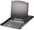 Переключатель ATEN KVM switch, KVM, 1 user консоль LCD/ЖК 19 = 16 cpu/портов/port PS2/USB+VGA, с KVM-шнурами PS2 1х1.8м.; USB 1x1.8м., CL1316N-ATA-RG 1
