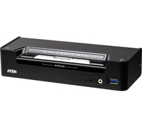 Переключатель ATEN 3-портовый гибридный KVMP-переключатель с DisplayPort и USB-C CS1953-AT-G