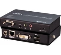 Удлинитель ATEN мини USB DVI HDBaseT KVM, 1920 x 1200, 100м CE611-AT-G