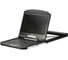 Консоль KVM ATEN 19, VGA+KBD+MOUSE+SPEAKER USB, с KVM-шнуром USB 1.8м, LCD экран 18.5, лат./рус. клав CL3100NX-ATA-RG 1