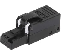 Полевой коннектор NIKOMAX RJ45/8P8C, Кат.6, 50мкд, универсальный, самозажимной, неэкраированный, черный NMC-RJ88UE2-SB-BK