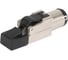 Полевой коннектор NIKOMAX RJ45/8P8C, Кат.6a, 50мкд, универсальный, самозажимной, компактный, экраированный, металик NMC-RJ88SA2-SB-MT 1