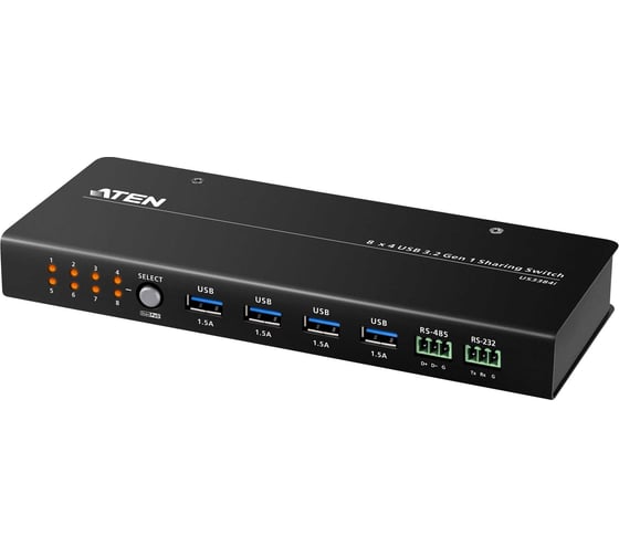 Переключатель ATEN 8 x 4 USB 3.2 Gen 1 Sharing Switch US3384I-AT
