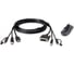 Комплект кабелей ATEN USB, HDMI-DVI-D для защищенного KVM-переключателя (1.8м) 2L-7D02DHX2 1