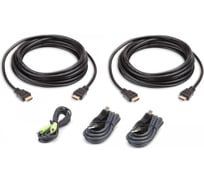 Комплект кабелей ATEN USB, HDMI, Dual Display для защищенного KVM-переключателя (3м) 2L-7D03UHX5