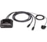 Коммутатор 2-портовый ATEN USB-C 4K DisplayPort KVM-переключатель с пультом удаленного переключения порта US3312-AT 1