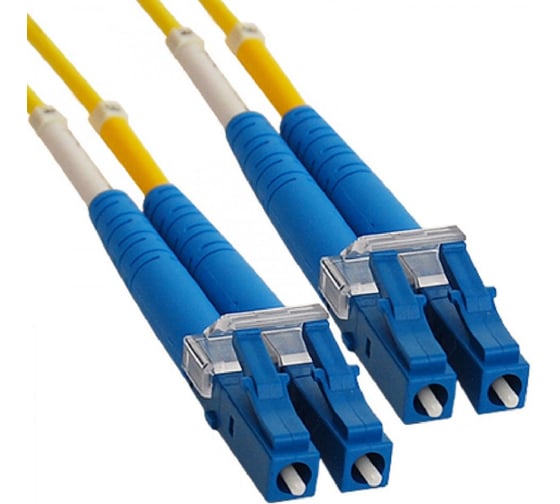 Патч-корд оптический REXANT SM 9/125 OS2 LC/UPC-LC/UPC Duplex LSZH 5м 50-2118