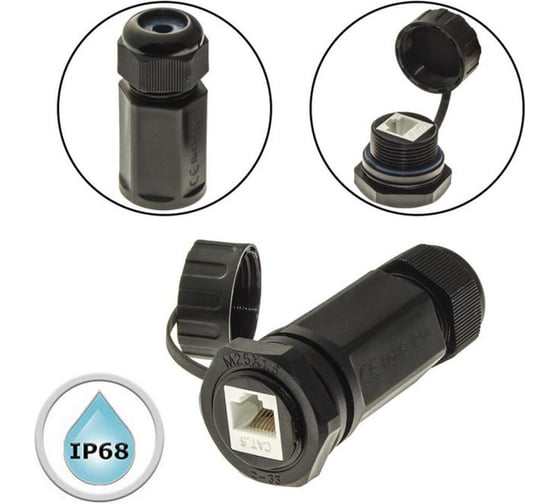 Разъем RUICHI RJ45M25Z1LRJ45M25Z1L -6AG 107912