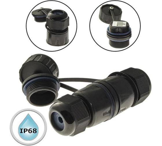 Разъем герметичный RUICHI RJ45M25Z2-6AG2 107894