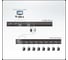 Консоль KVM CL3800NW-ATA-RG электрон., 19", VGA/DVI/HDMI+KBD+MOUSE+SPEAKER USB, с KVM-шнуром USB 1.8м, LCD экран 18.5", лат/рус клав., (выход на ATEN 00-00702882 2