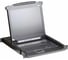 Консоль KVM CL1000M-ATA-RG 19", SVGA+keyboard+mouse PS/2, с KVM-шнуром PS/2 1.8м., LCD экран 17", лат./рус. клавиатура ATEN 00-00106885 1