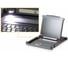 Консоль KVM CL1000M-ATA-RG 19", SVGA+keyboard+mouse PS/2, с KVM-шнуром PS/2 1.8м., LCD экран 17", лат./рус. клавиатура ATEN 00-00106885 2
