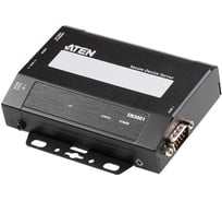 Консольный сервер ATEN RS232, 1 порт RJ45, TCP/IP, без шнуров и адаптеров DCE/DTE, DC 9V;3-контак.клемма DC 9-48V SN3001-AX-G