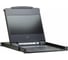 Консоль KVM CL6700MW-ATA-RG 19", VGA/DVI/HDMI+KBD+MOUSE+SPEAKER USB, с KVM-шнуром USB 1.8м, LCD/ЖК экран 17.3" ATEN 00-00526320 2