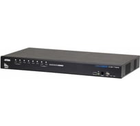 Переключатель ATEN KVM switch, HDMI+KBD+MOUSE+AUDIO, 1 8 портов/port USB, со шнурами USB HDMI 2x1.8м CS1798-AT-G